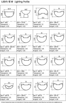 LED Aluminum Profiles 1