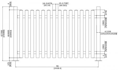 60 inch Normal Fence