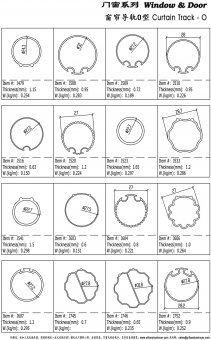 Curtain Track - O 13