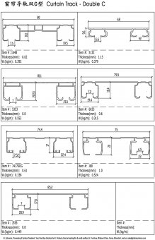 Curtain Track - C 10