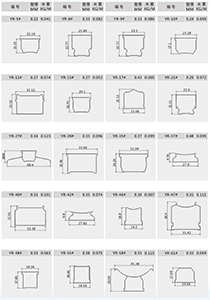 Tube lighting profile